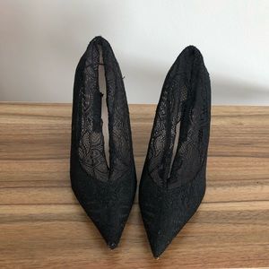 ZARA Lace Heels